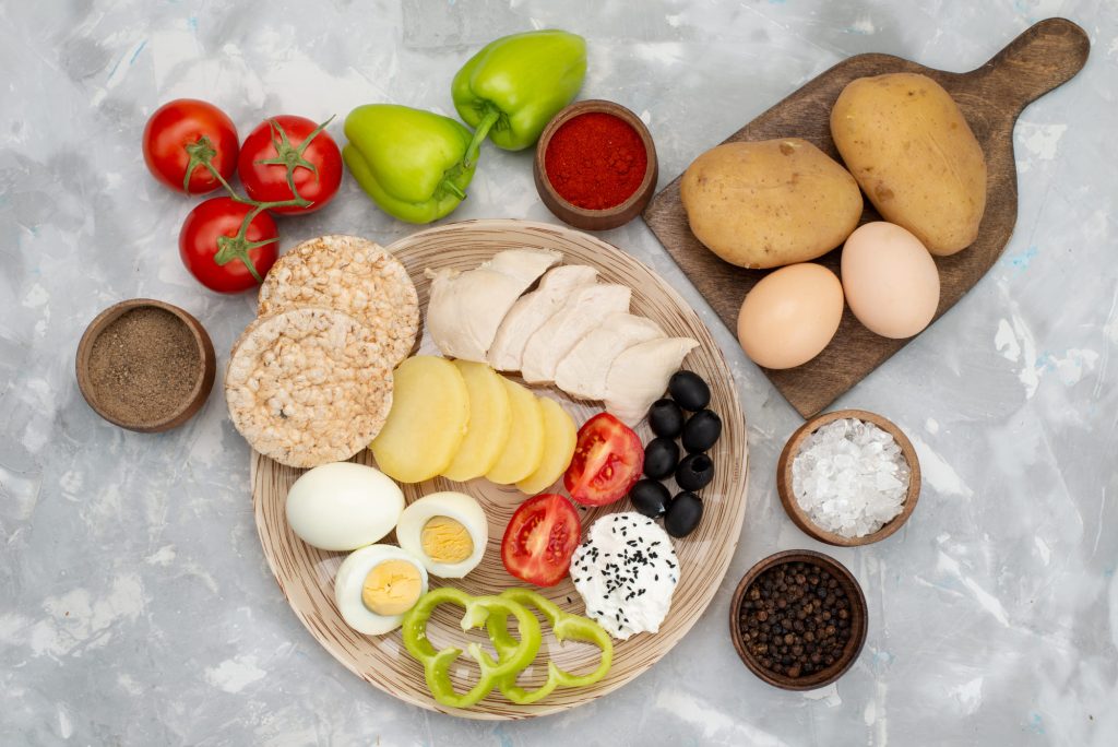 Свежие продукты питания